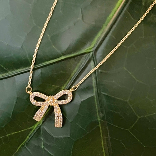 Bow Necklace